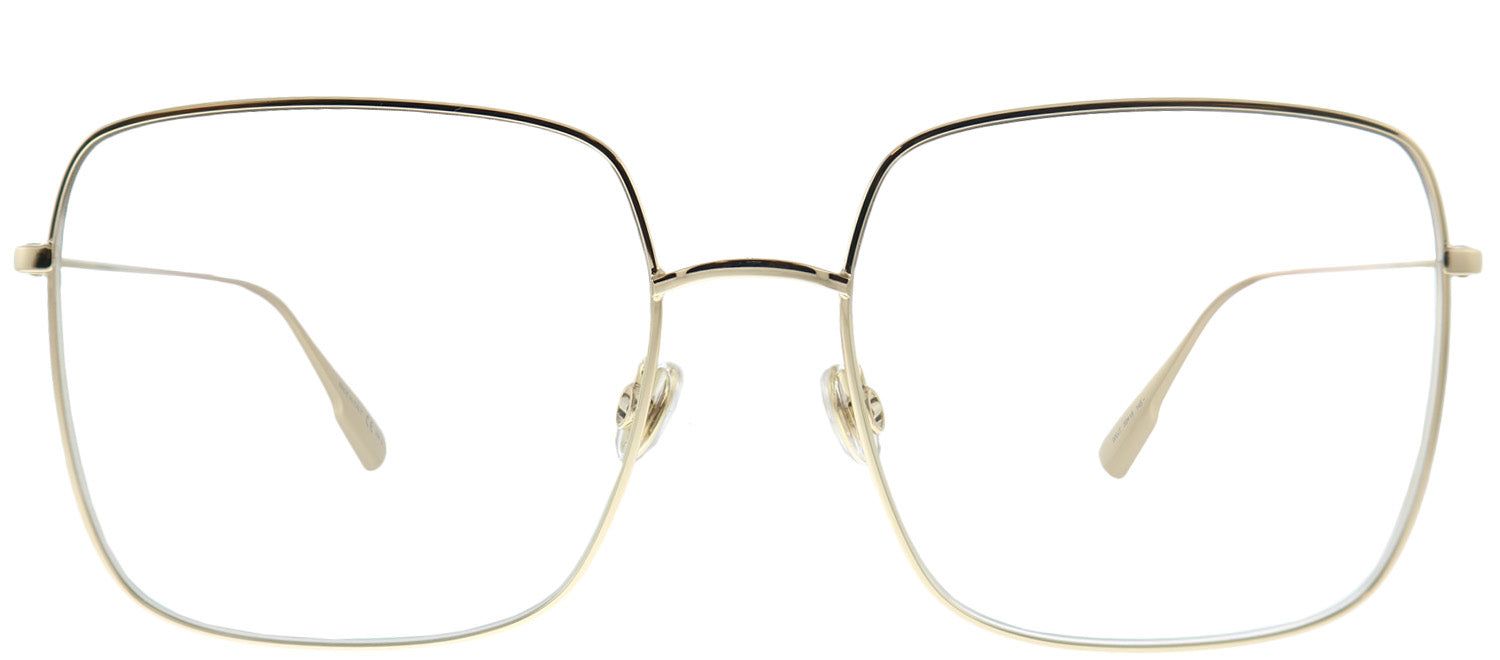 Dior CD Stellaire1 000 JT Square Metal Gold Sunglasses with Grey Gradient Lens sold by Gaffos