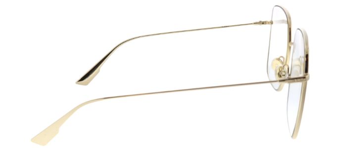 Dior CD Stellaire1 000 JT Square Metal Gold Sunglasses with Grey Gradient Lens sold by Gaffos