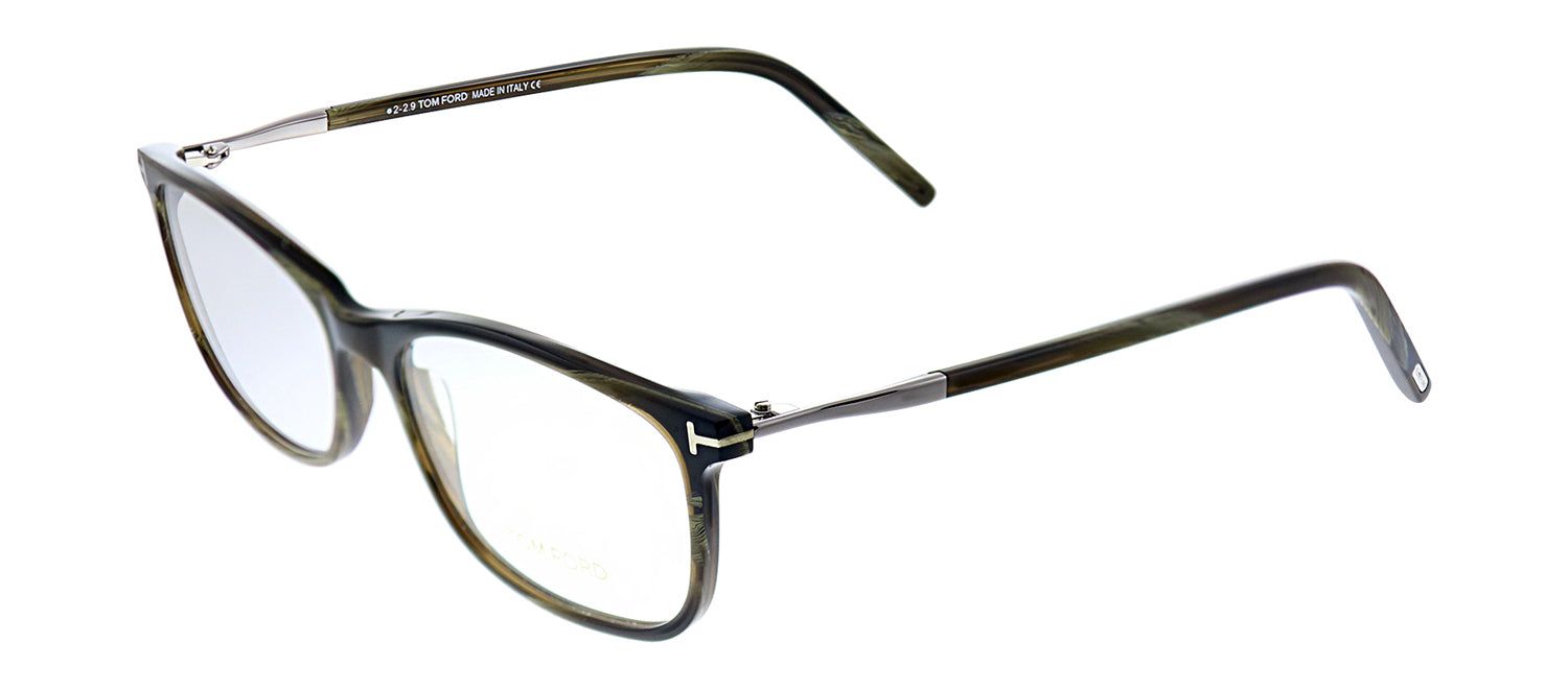 Tom Ford FT 5398 061 Rectangle Plastic Eyeglasses Grey Eyeglasses with Demo Lens sold by Gaffos product image thumbnail 2