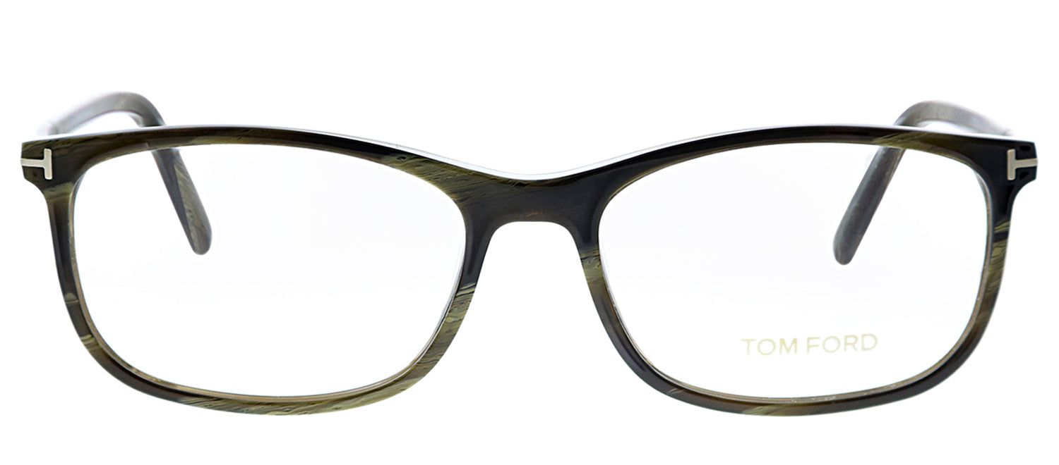 Tom Ford FT 5398 061 Rectangle Plastic Eyeglasses Grey Eyeglasses with Demo Lens sold by Gaffos