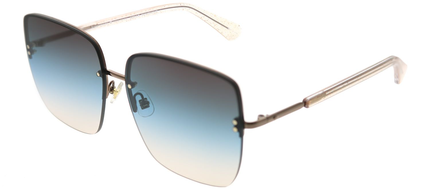 Kate Spade KS Janay SQG 98 Square Metal Brown Sunglasses with Blue Gradient Lens sold by Gaffos product image thumbnail 2