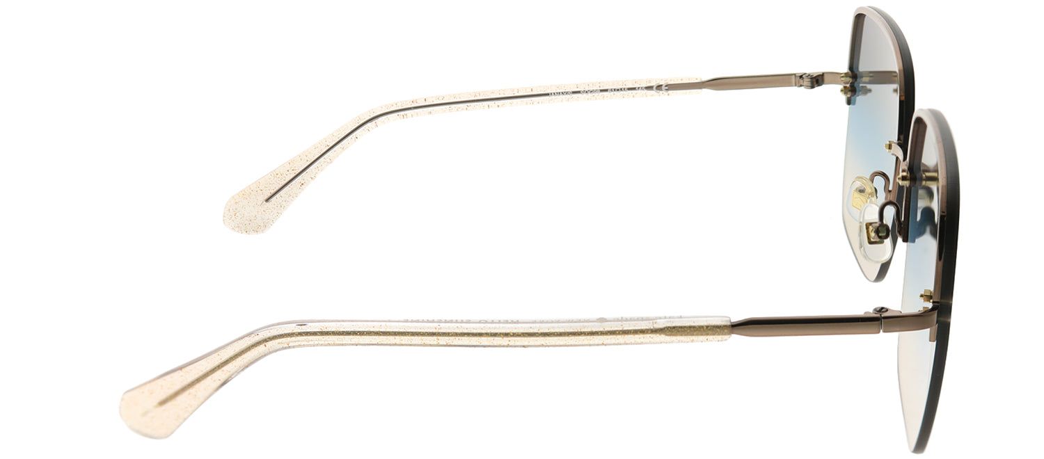 Kate Spade KS Janay SQG 98 Square Metal Brown Sunglasses with Blue Gradient Lens sold by Gaffos product image thumbnail 3