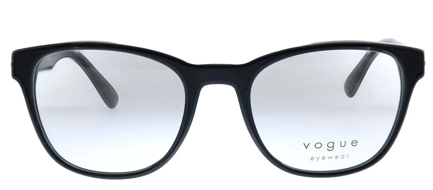 Vogue Eyewear VO 5313 W44 Square Plastic Black Eyeglasses with Demo Lens sold by Gaffos