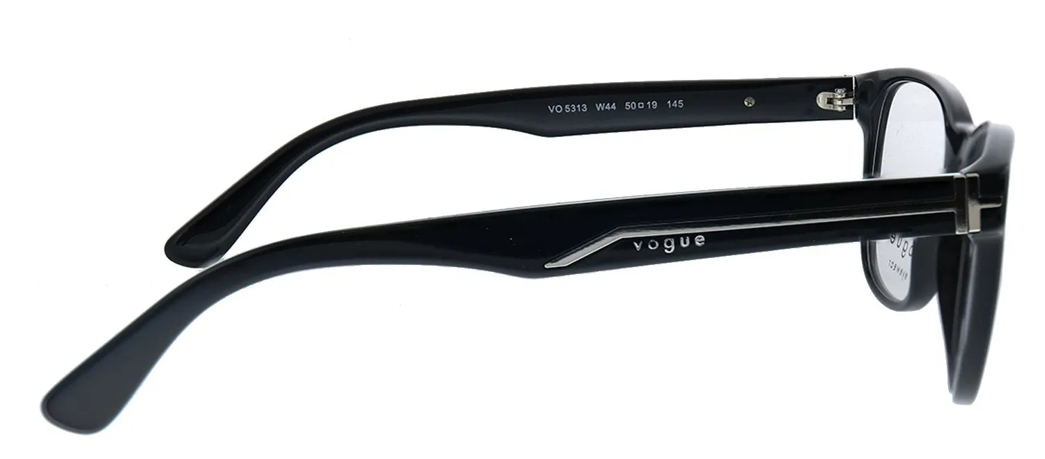 Vogue Eyewear VO 5313 W44 Square Plastic Black Eyeglasses with Demo Lens sold by Gaffos product image thumbnail 3