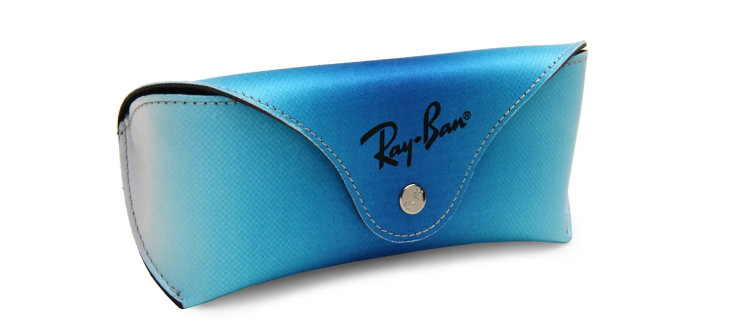 Ray-Ban Justin RB 4165 852/88 Square Rubber Grey Sunglasses with Grey Mirror Lens sold by Gaffos product image thumbnail 4