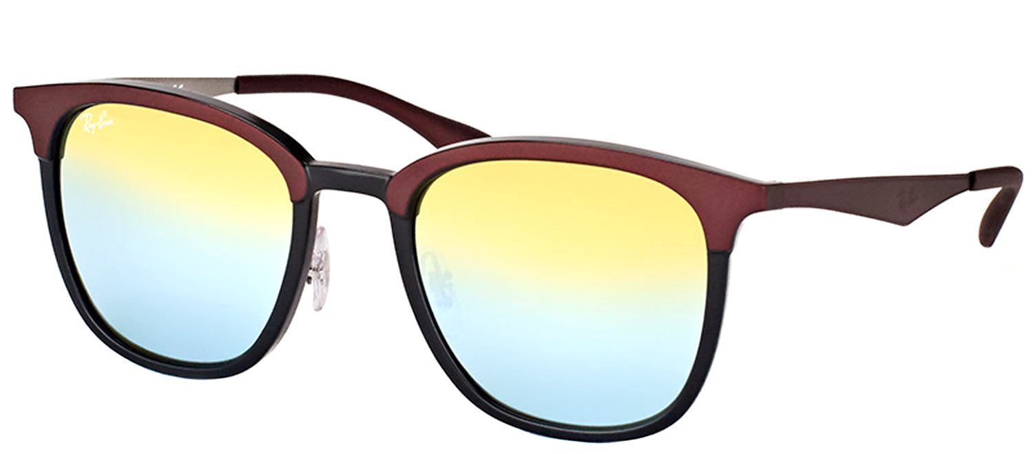 Ray-Ban RB 4278 6285A7 Square Plastic Brown Sunglasses with Gold Mirror Lens sold by Gaffos product image thumbnail 2