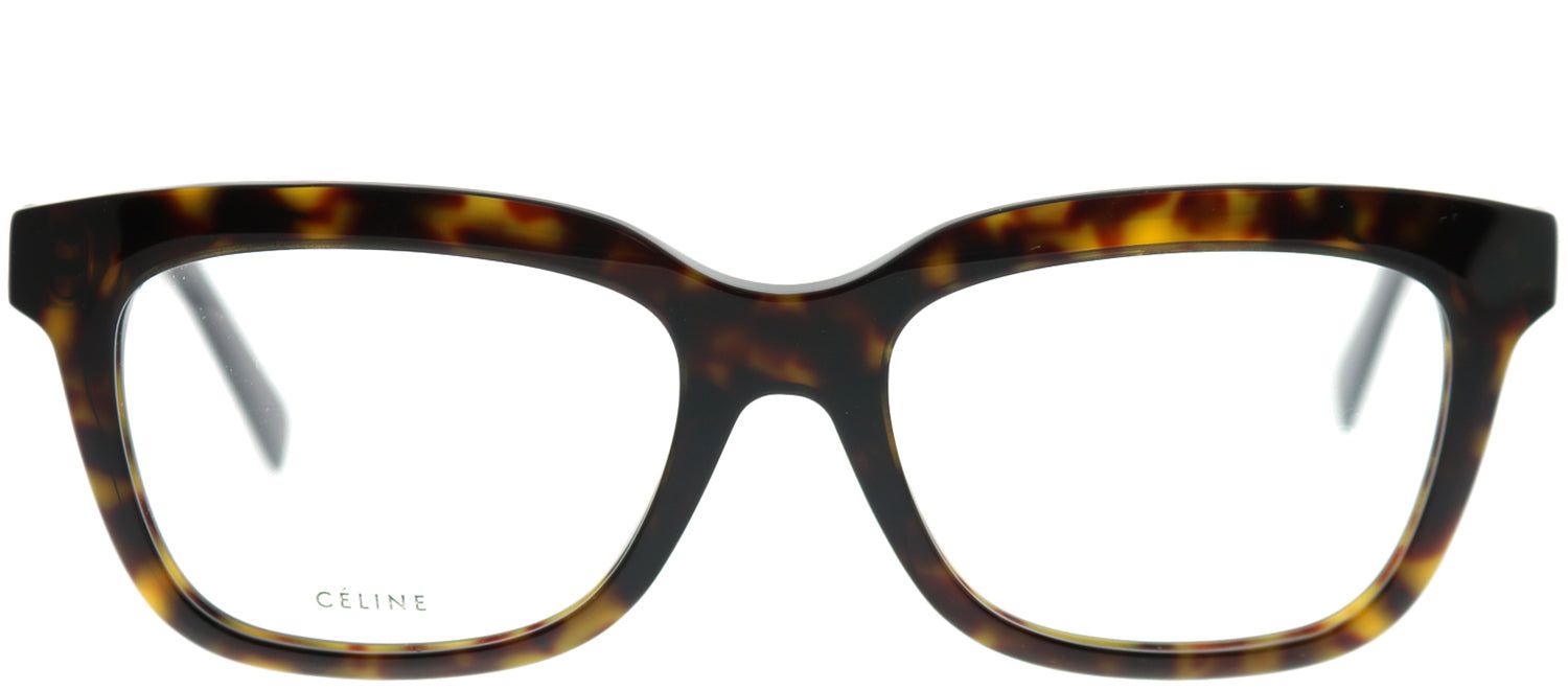 Celine CL 41390/F 086 Rectangle Plastic Tortoise/ Havana Eyeglasses with Demo Lens sold by Gaffos