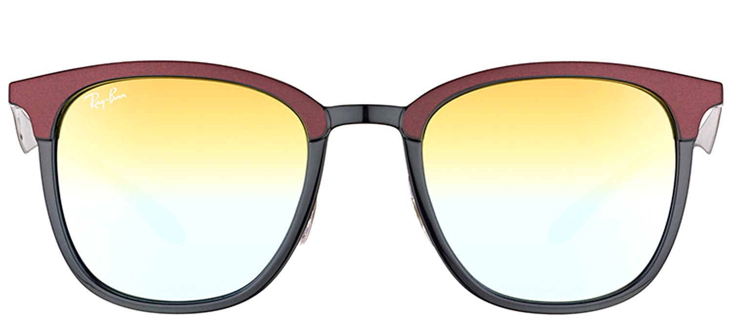 Ray-Ban RB 4278 6285A7 Square Plastic Brown Sunglasses with Gold Mirror Lens sold by Gaffos