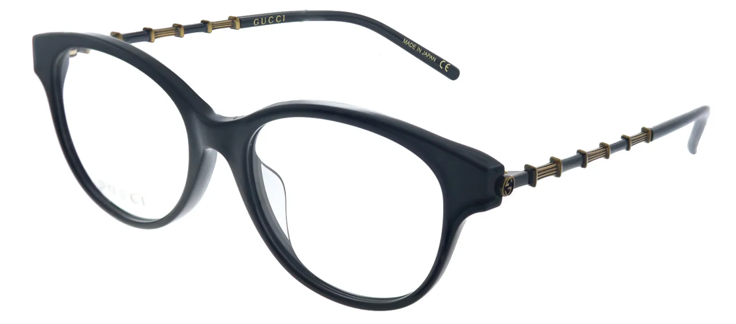 Gucci GG 0658OA 001 Cat-Eye Acetate Black Eyeglasses with Demo Lens sold by Gaffos product image thumbnail 2