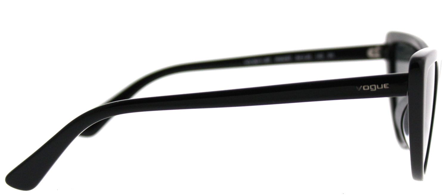 Vogue VO 5211SF W44/87 Cat-Eye Plastic Black Sunglasses with Grey Lens sold by Gaffos product image thumbnail 3