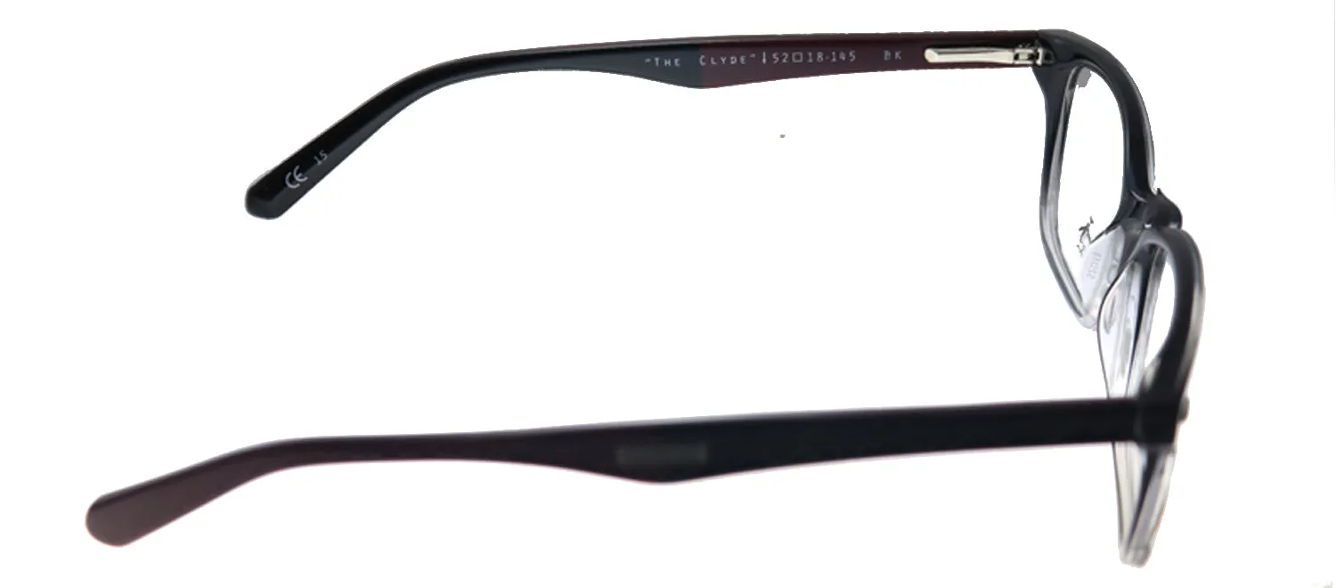 Original Penguin PE Clyde BK Rectangle Plastic Black Eyeglasses with Demo Lens sold by Gaffos product image thumbnail 3
