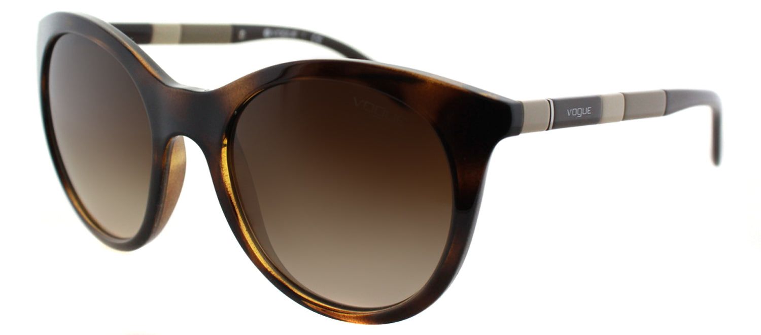 Vogue Eyewear VO 2971 W65613 Oval Plastic Brown Sunglasses with Brown Gradient Lens sold by Gaffos product image thumbnail 2