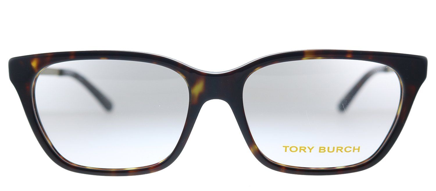 Tory Burch TY 2107 1800 Square Plastic Dark Tortoise Eyeglasses with Demo Lens sold by Gaffos