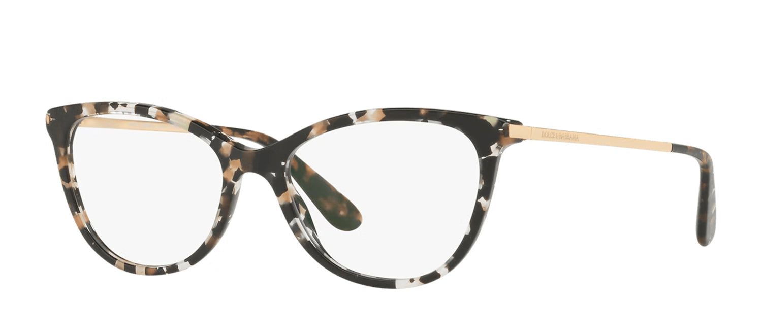 Dolce & Gabbana DG 3258 911 Cat-Eye Plastic Multicolor Eyeglasses with Logo Stamped Demo Lens sold by Gaffos product image thumbnail 2