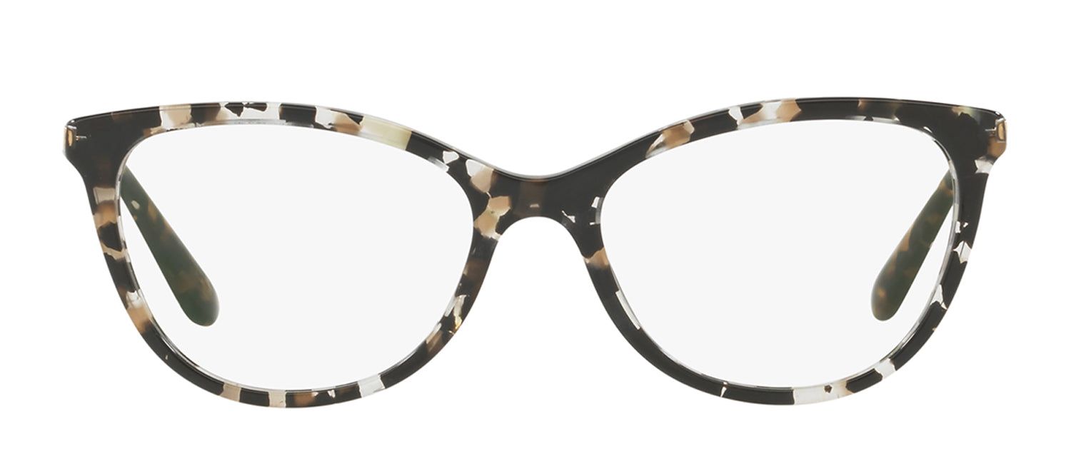Dolce & Gabbana DG 3258 911 Cat-Eye Plastic Multicolor Eyeglasses with Logo Stamped Demo Lens sold by Gaffos