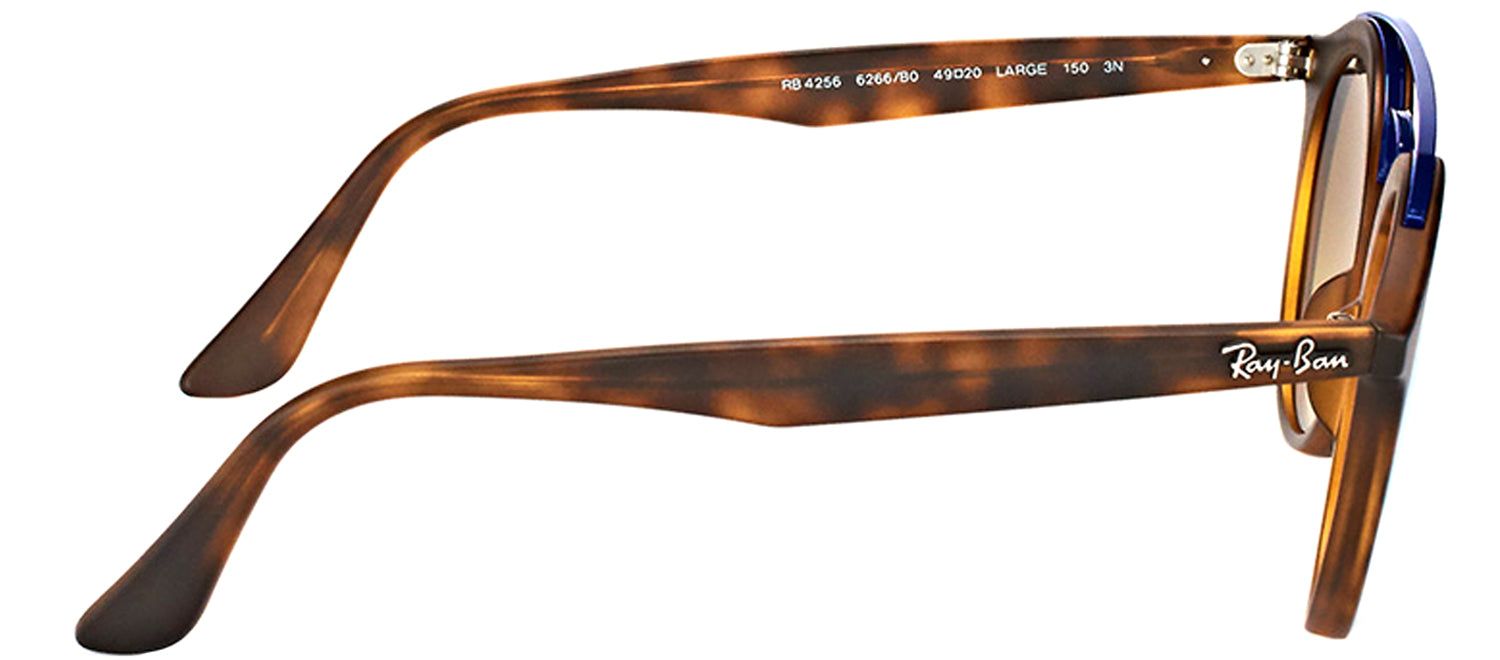 Ray-Ban RB 4256 6266B0 Fashion Plastic Tortoise/ Havana Sunglasses with Lilac Mirrored Gradient Lens sold by Gaffos product image thumbnail 3