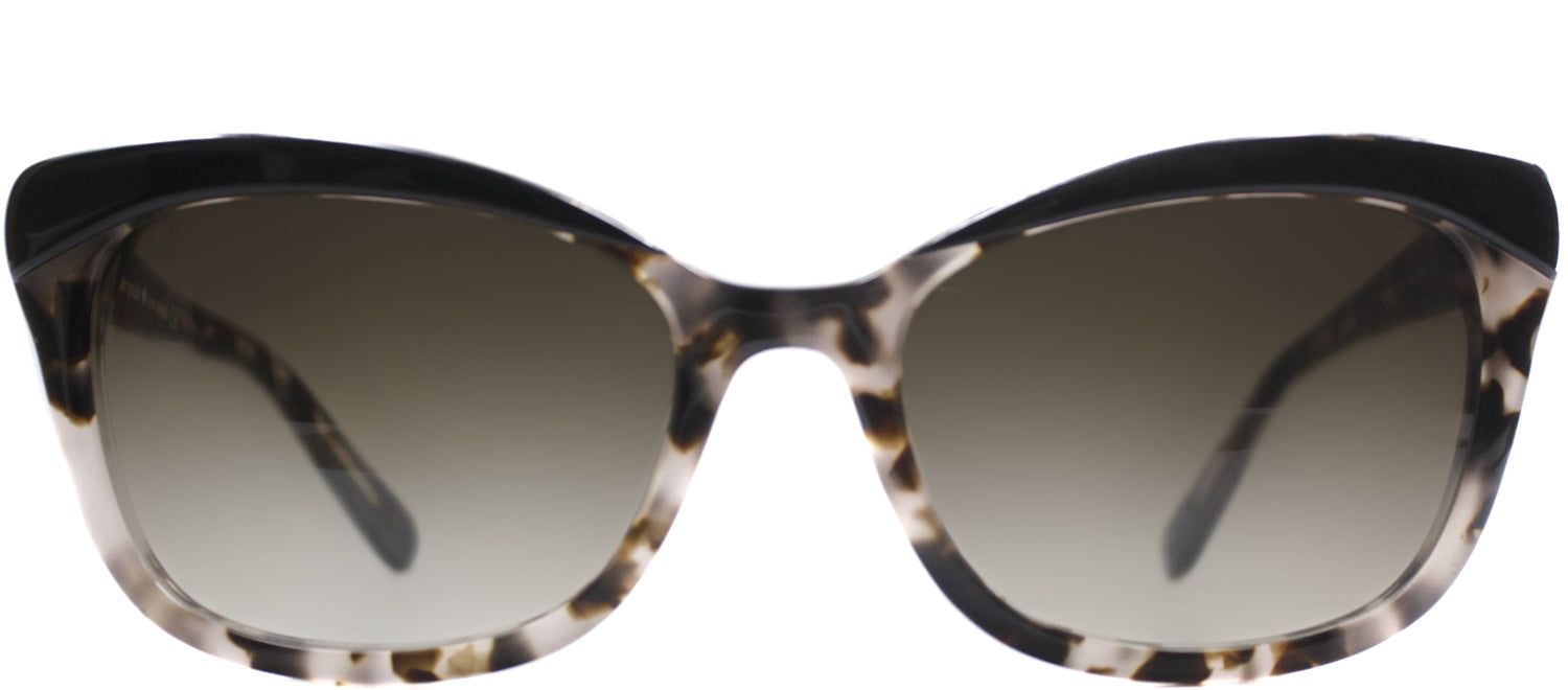 Kate Spade KS Amara JAZ Cat-Eye Plastic Black Sunglasses with Brown Gradient Lens sold by Gaffos