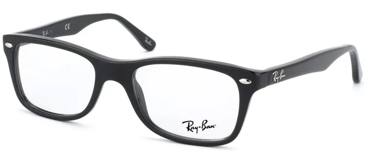 Ray-Ban RX 5228 2000 Rectangle Plastic Black Eyeglasses with Demo Lens sold by Gaffos product image thumbnail 2