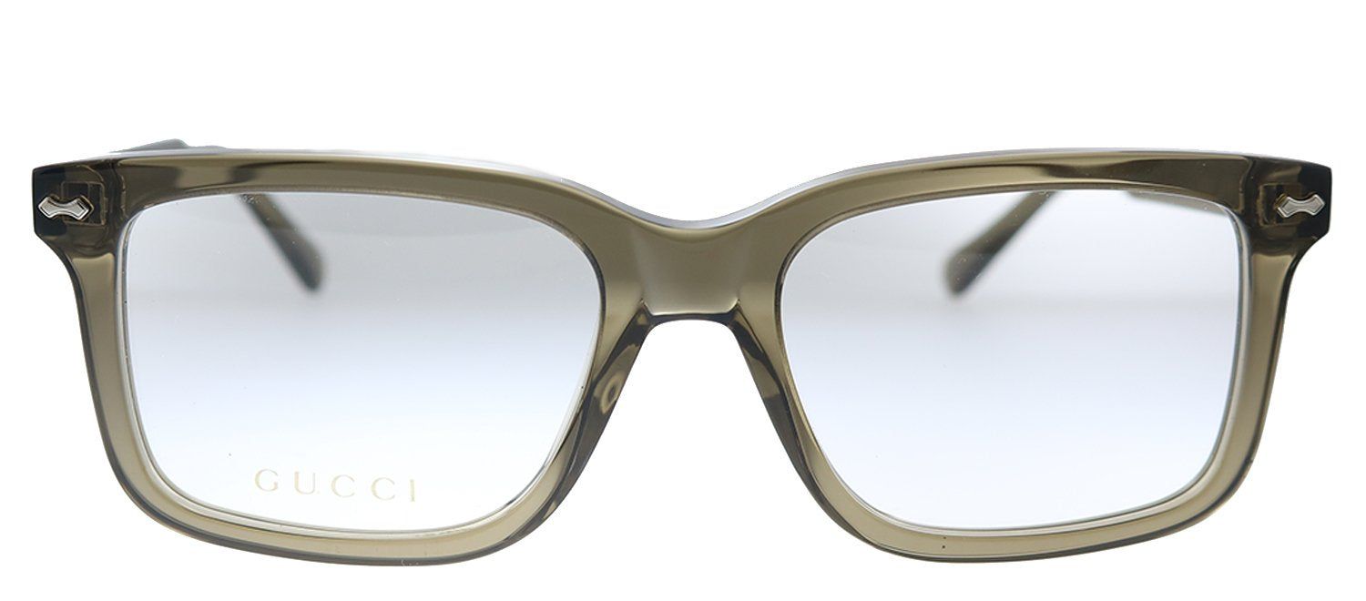 Gucci GG 0914O 002 Rectangle Acetate Brown Eyeglasses with Demo Lens sold by Gaffos