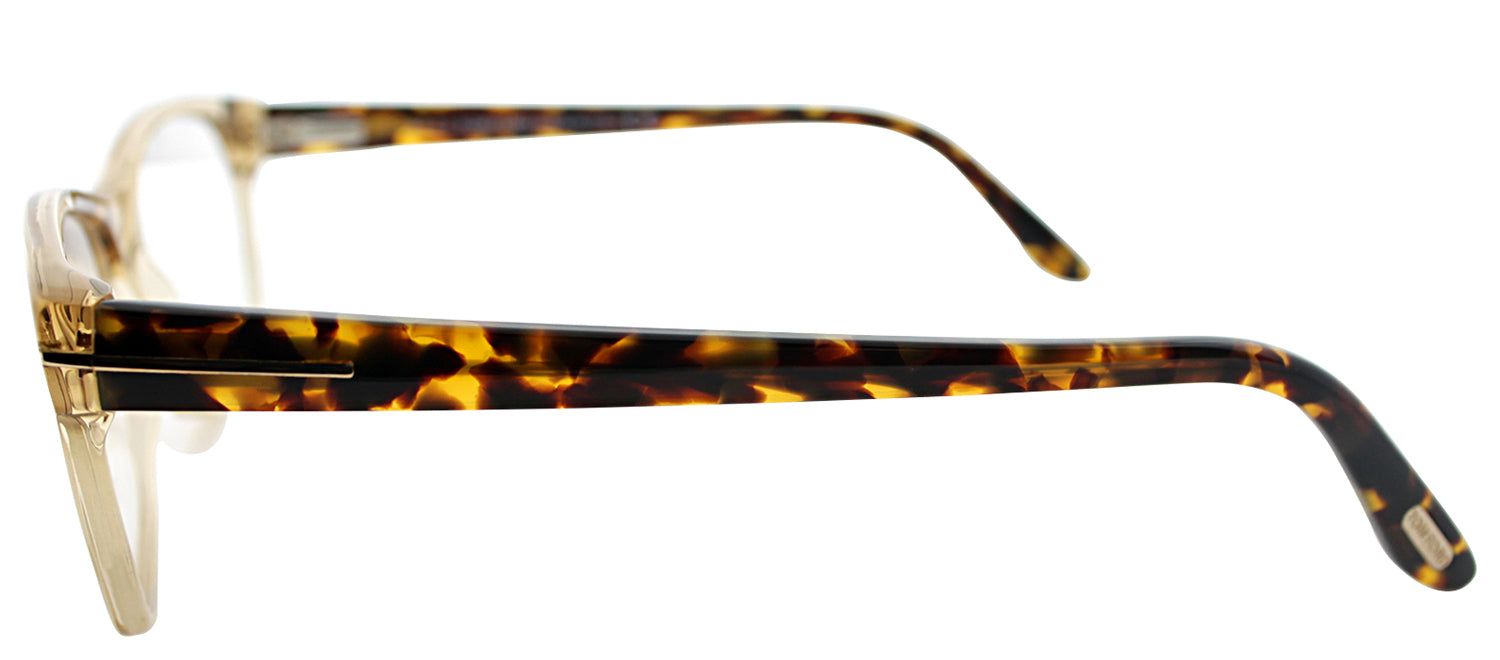 Tom Ford FT 5405 045 Rectangle Plastic Brown Eyeglasses with Demo Lens sold by Gaffos product image thumbnail 3