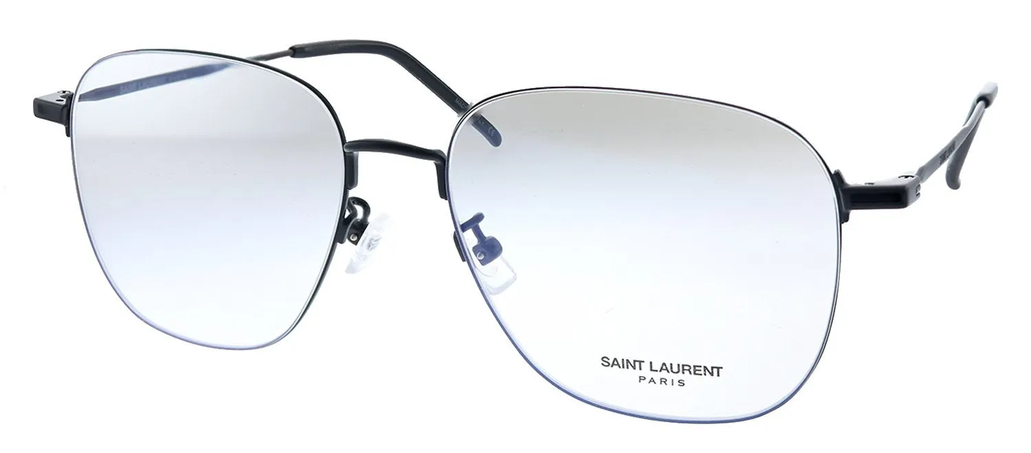 Saint Laurent WIRE SL 391 001 Square Metal Black Eyeglasses with Demo Lens sold by Gaffos product image thumbnail 2