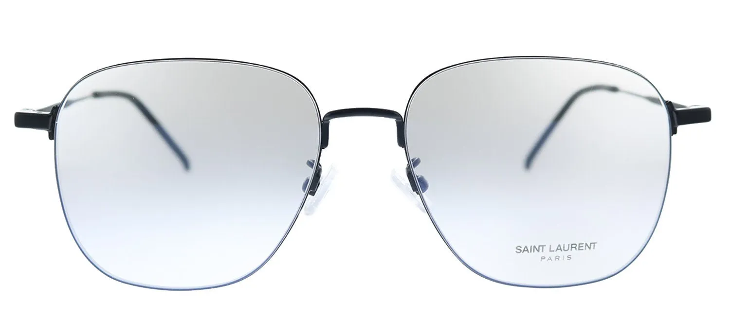 Saint Laurent WIRE SL 391 001 Square Metal Black Eyeglasses with Demo Lens sold by Gaffos