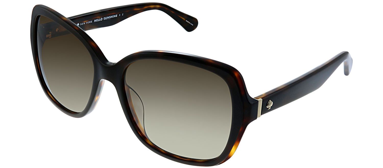 Kate Spade KS Karalyn WR9 Square Plastic Brown Sunglasses with Brown Polarized Lens sold by Gaffos product image thumbnail 2