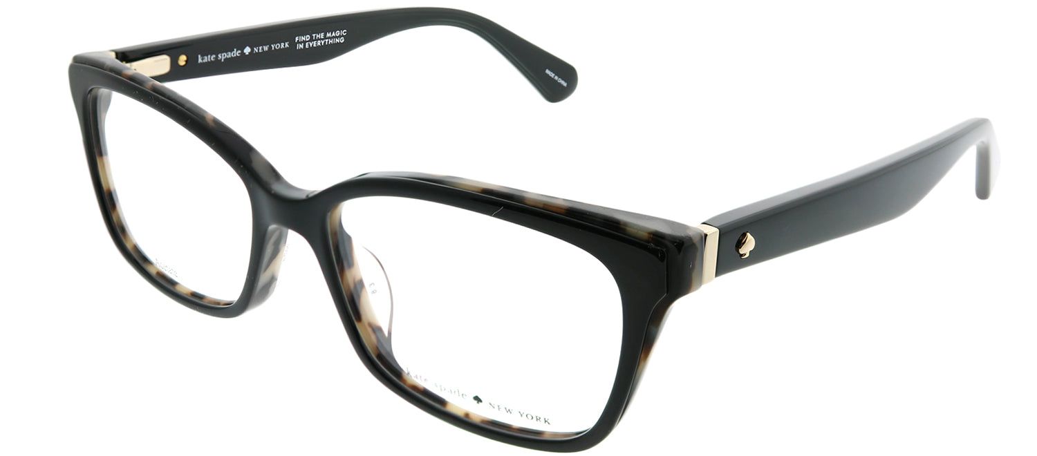 Kate Spade KS Jeri 807 Rectangle Plastic Black Eyeglasses with Demo Lens sold by Gaffos product image thumbnail 2