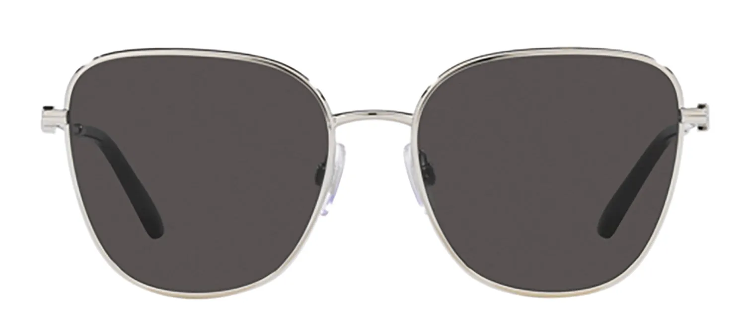 Dolce & Gabbana DG 2293 05/87 Butterfly Metal Silver Sunglasses with Grey Lens sold by Gaffos
