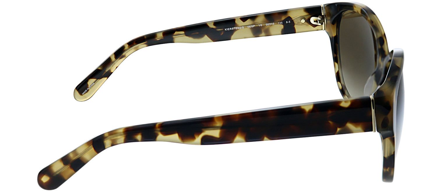 Kate Spade KS Kiersten2 ESP Oval Plastic Tortoise/ Havana Sunglasses with Brown Gradient Lens sold by Gaffos product image thumbnail 3