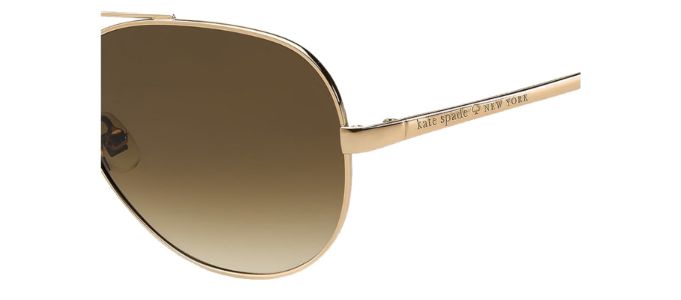 Kate Spade KS Avaline/S AU2_Y6 Aviator Metal Gold Sunglasses with Brown Gradient Lens sold by Gaffos