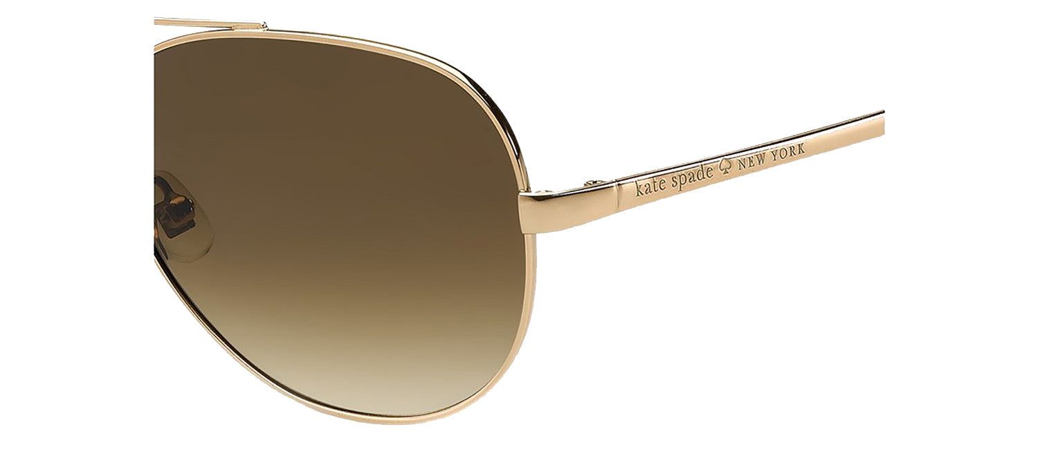 Kate Spade KS Avaline/S AU2_Y6 Aviator Metal Gold Sunglasses with Brown Gradient Lens sold by Gaffos product image thumbnail 3