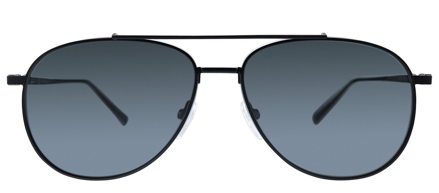 Salvatore Ferragamo SF 201S 002 Aviator Metal Black Sunglasses with Grey Lens sold by Gaffos