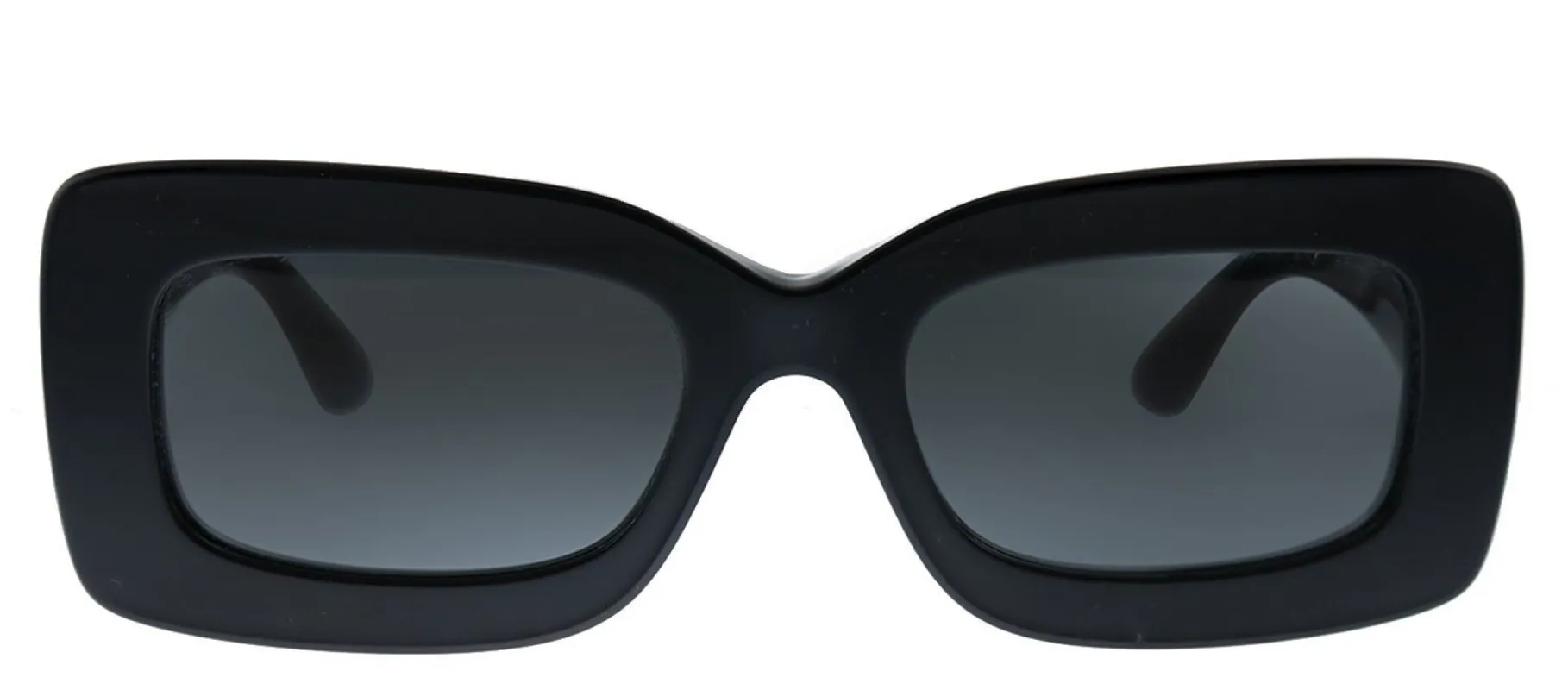 Burberry Astrid BE 4343 300187 Rectangle Plastic Black Sunglasses with Grey Lens sold by Gaffos