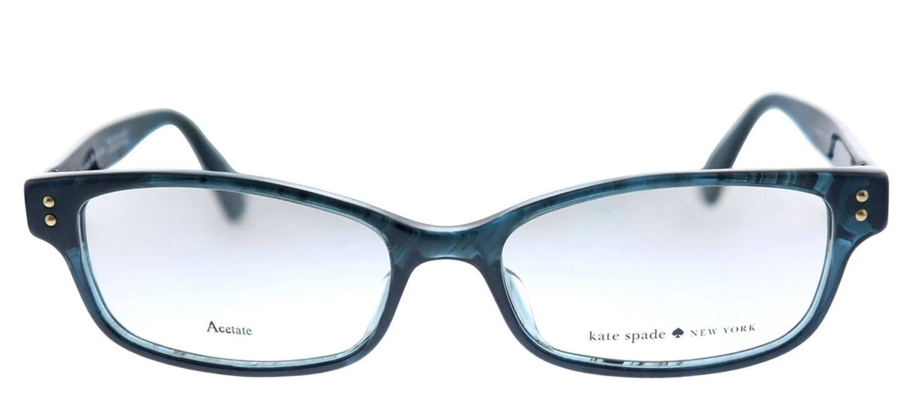 Kate Spade KS LUCYANN2 1ED Rectangle Plastic Green Eyeglasses with Demo Lens sold by Gaffos