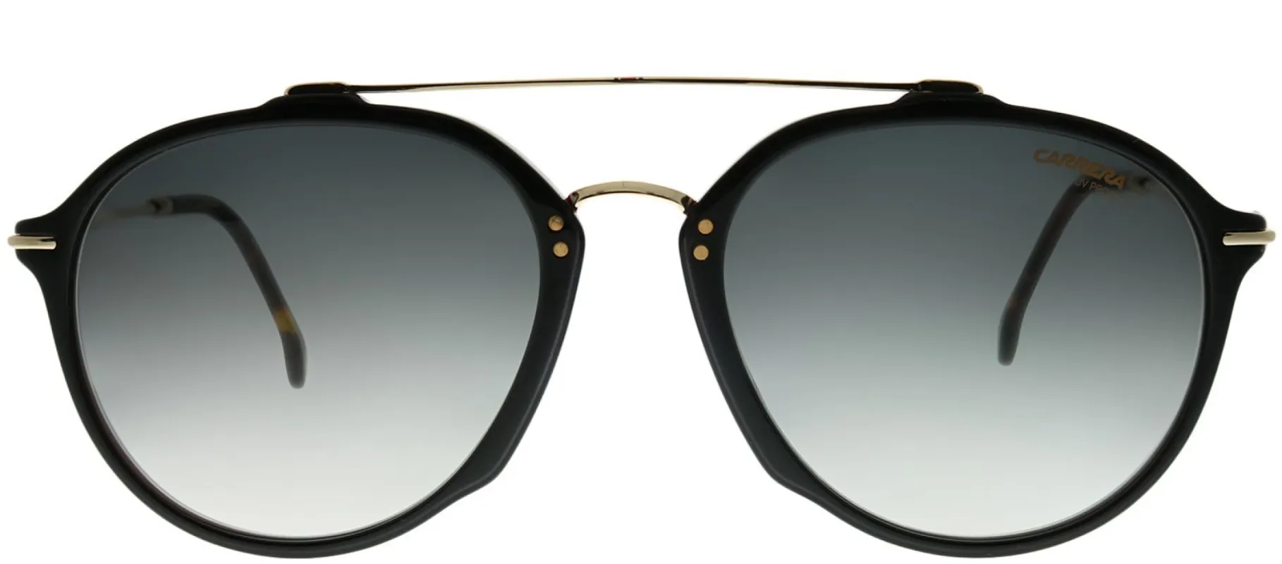 Carrera CA Carrera171 WR7 9O Aviator Plastic Black Sunglasses with Dark Grey Gradient Lens sold by Gaffos