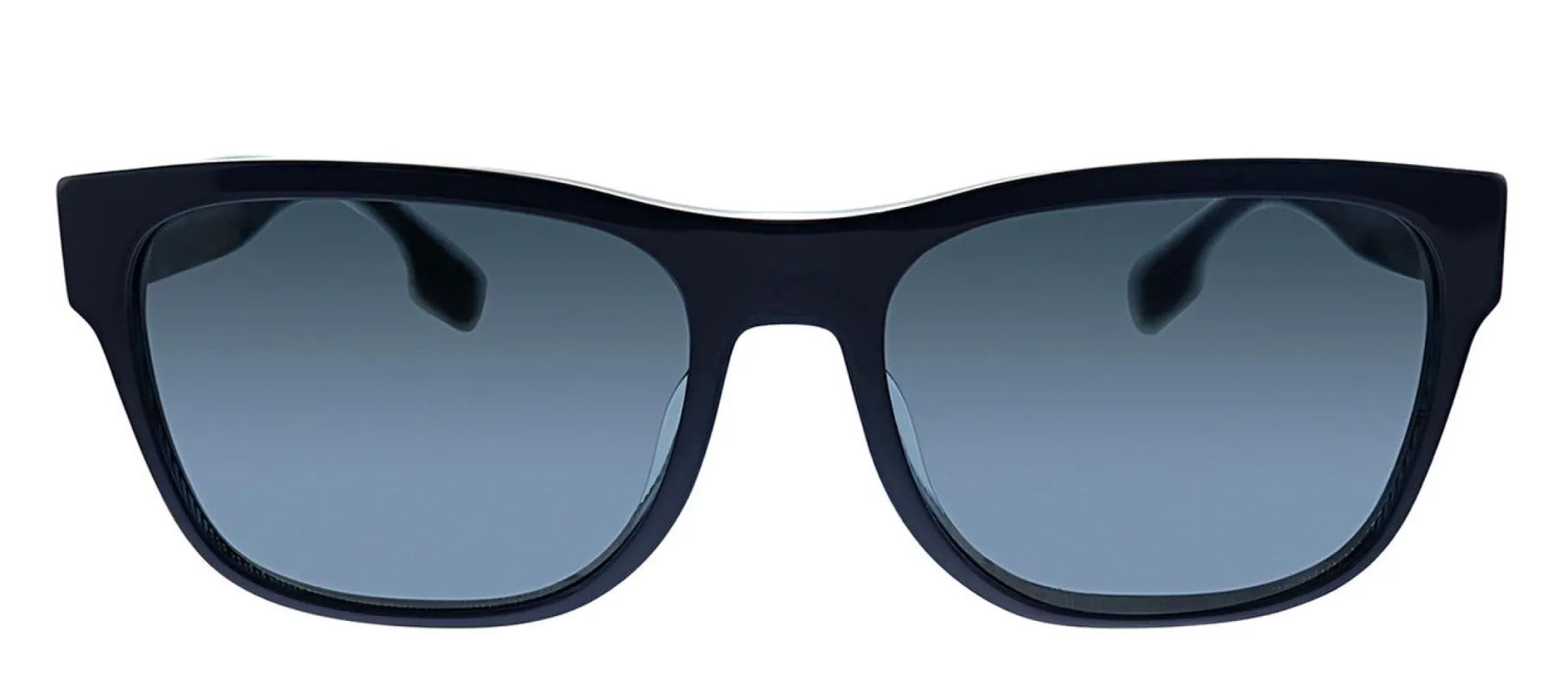 Burberry BE 4309F 395987 Rectangle Plastic Blue Sunglasses with Grey Lens sold by Gaffos