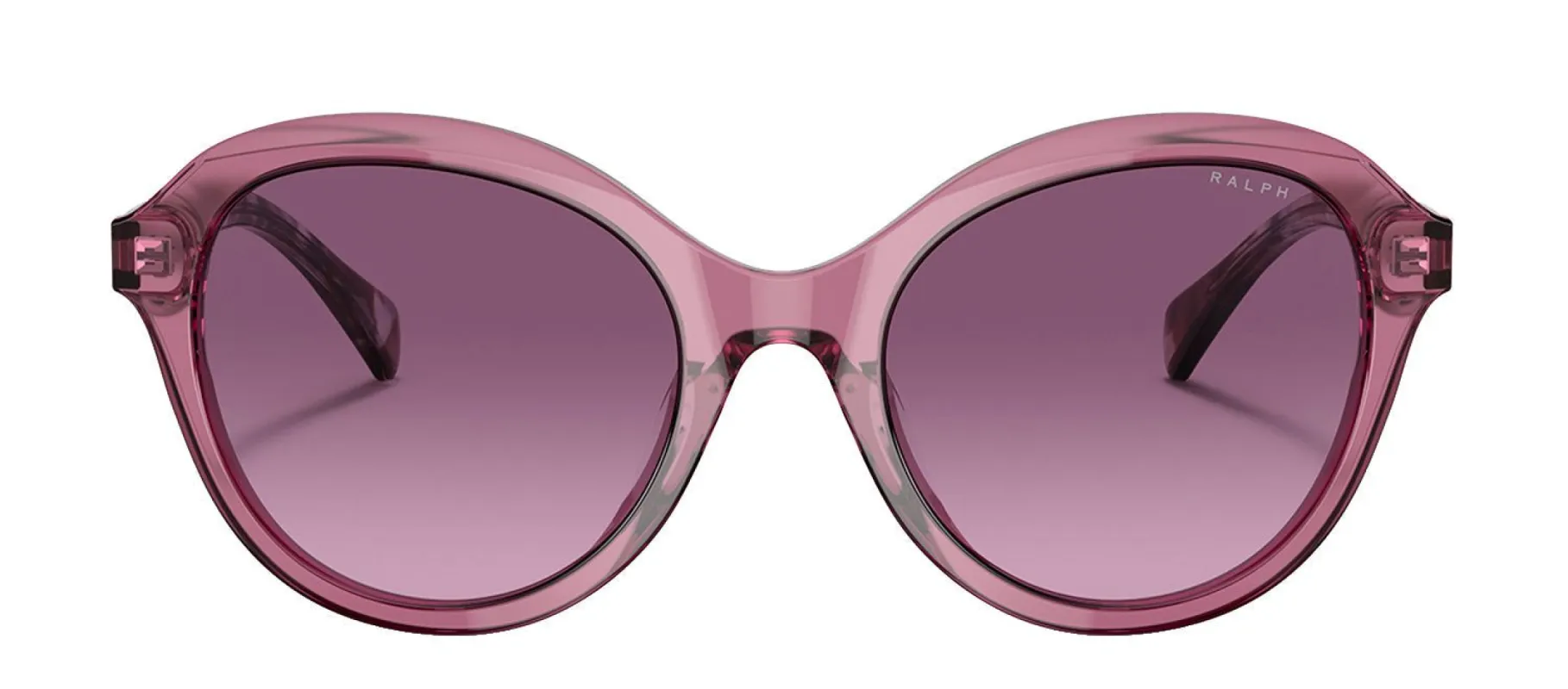 Ralph by Ralph Lauren RA 5286U 60088H Round Plastic Purple Sunglasses with Purple Gradient Lens sold by Gaffos