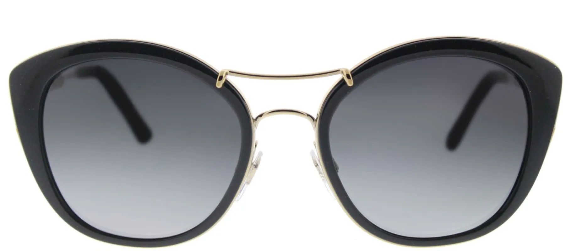 Burberry BE 4251Q 3001T3 Round Plastic Black Sunglasses with Grey Gradient, Polarized Lens sold by Gaffos