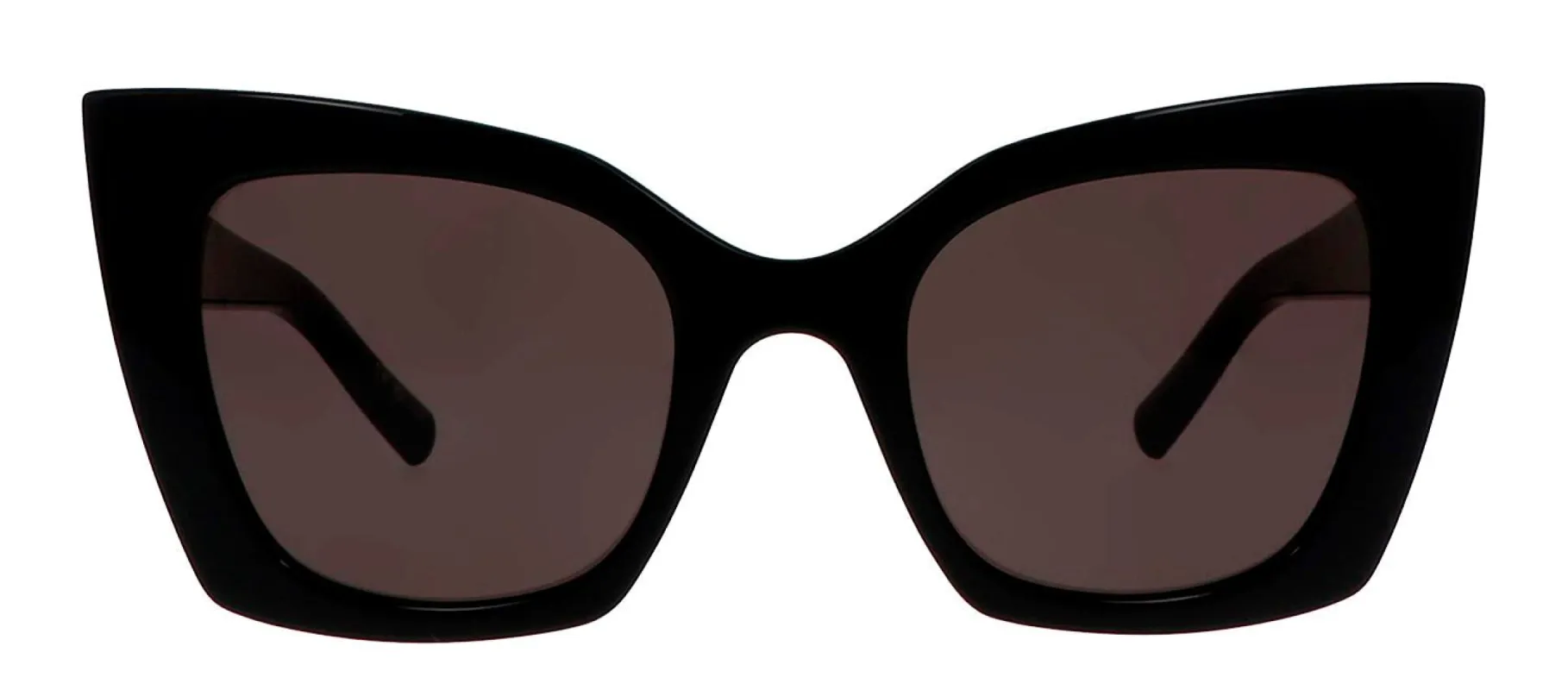 Saint Laurent SL 552S 001 Cat-Eye Plastic Black Sunglasses with Grey Lens sold by Gaffos