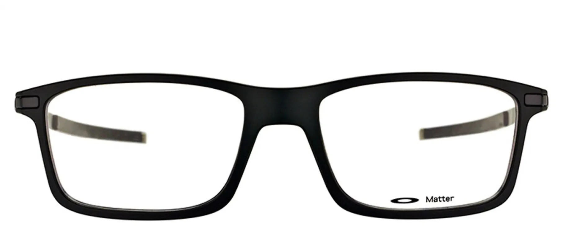 Oakley OX 8050 01 Rectangle Plastic Black Eyeglasses with Demo Lens sold by Gaffos