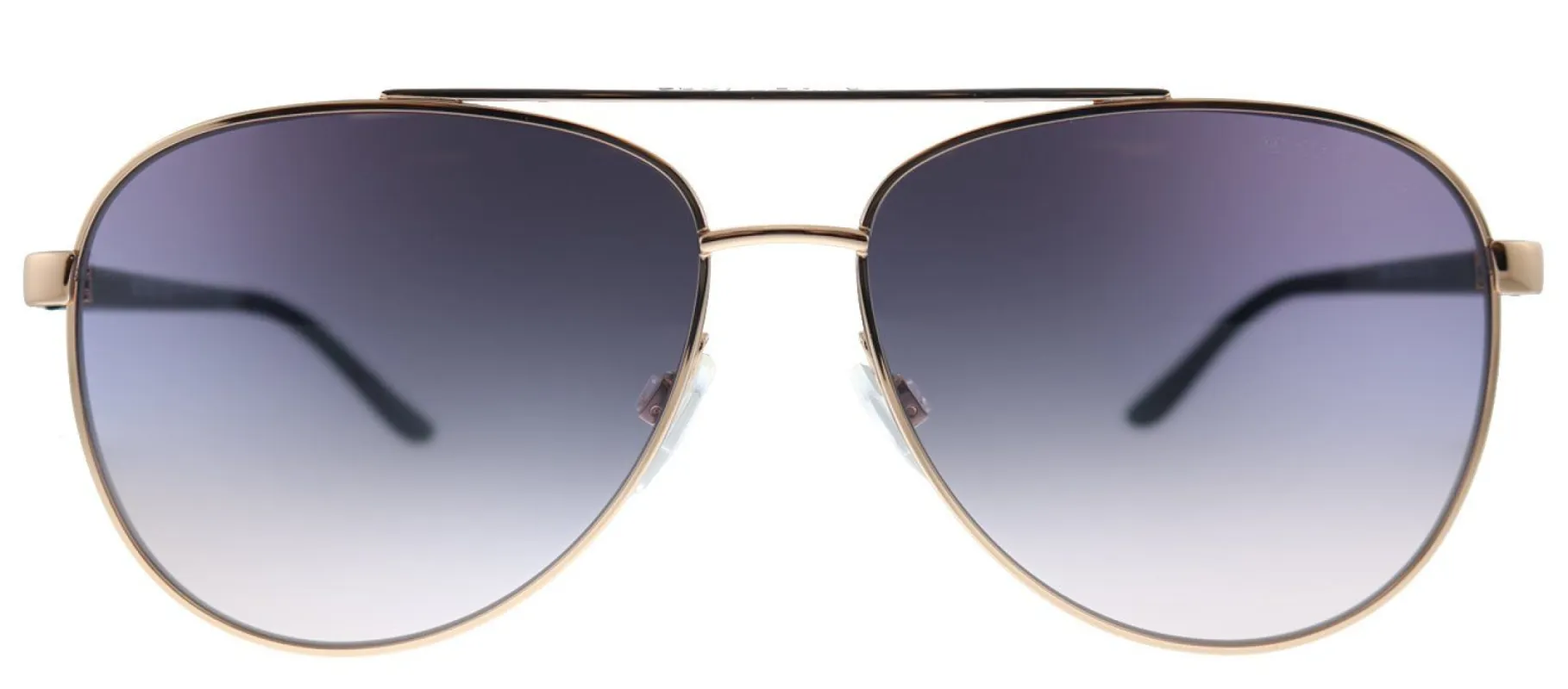 Michael Kors Hvar MK 5007 109936 Aviator Metal Pink Sunglasses with Pink Gradient Lens sold by Gaffos