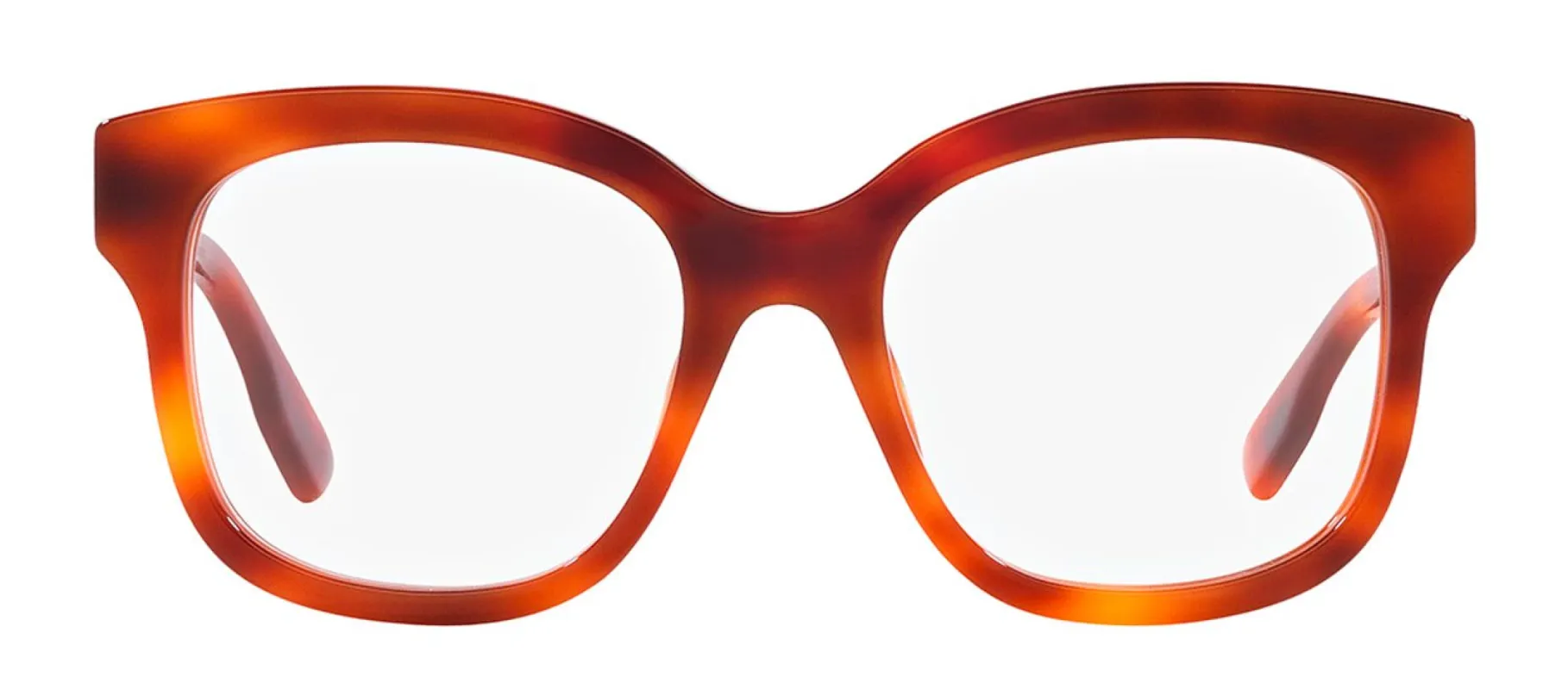 Gucci GG 1155O 002 Square Plastic Havana Eyeglasses with Logo Stamped Demo Lenses sold by Gaffos