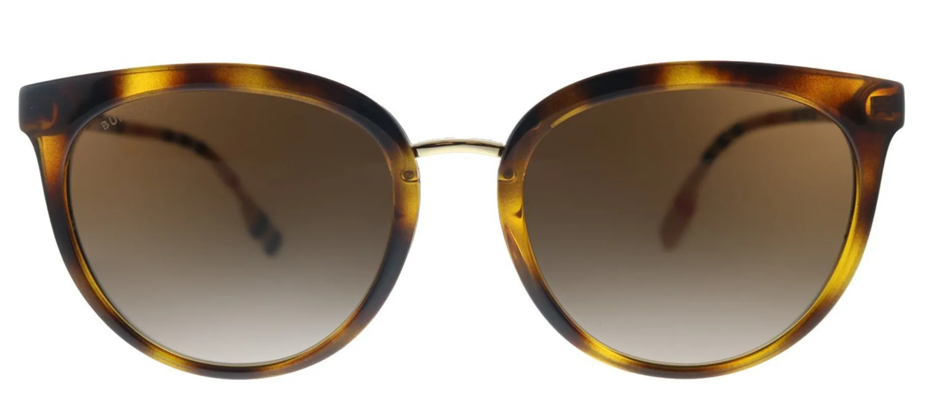 Burberry Willow BE 4316 389013 Round Plastic Havana Sunglasses with Brown Gradient Lens sold by Gaffos