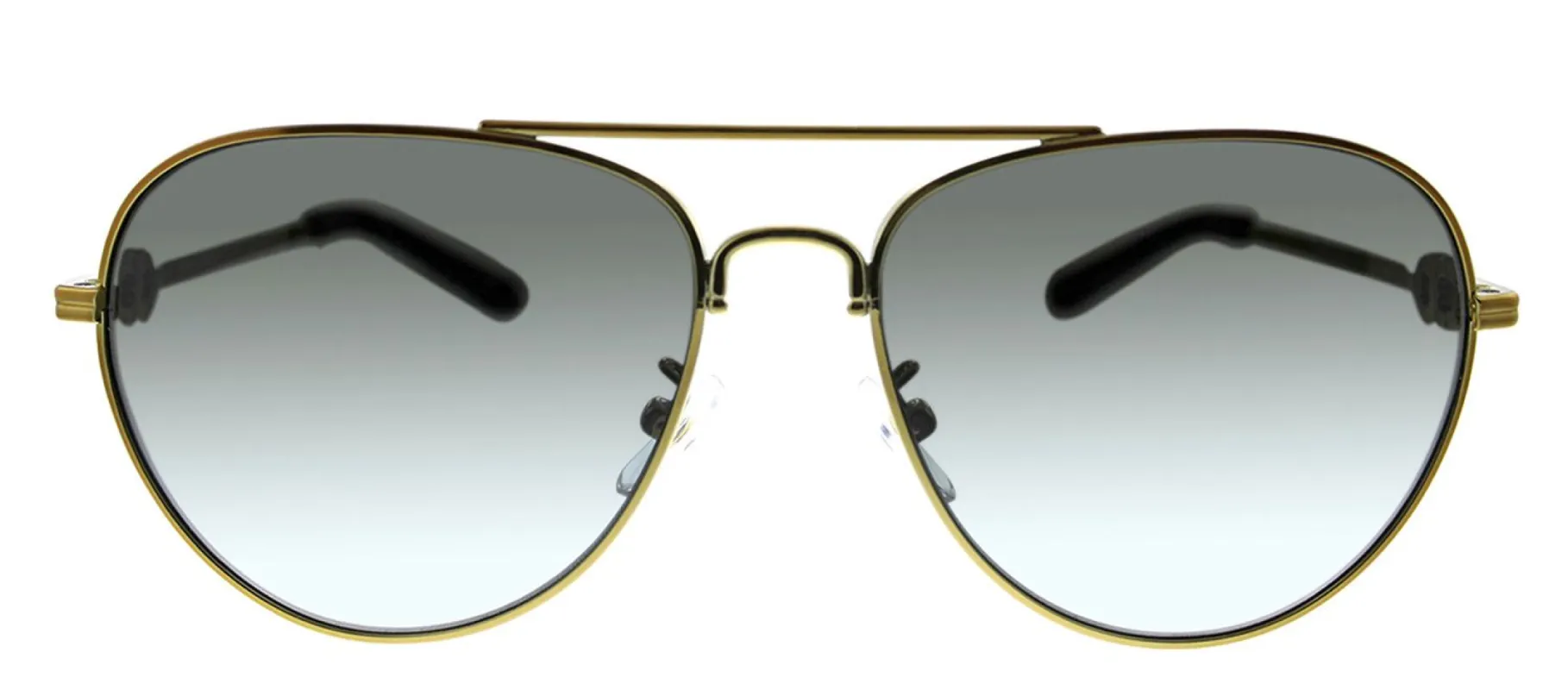 Tory Burch TY 6083 32868G Aviator Metal Gold Sunglasses with Grey Gradient Lens sold by Gaffos