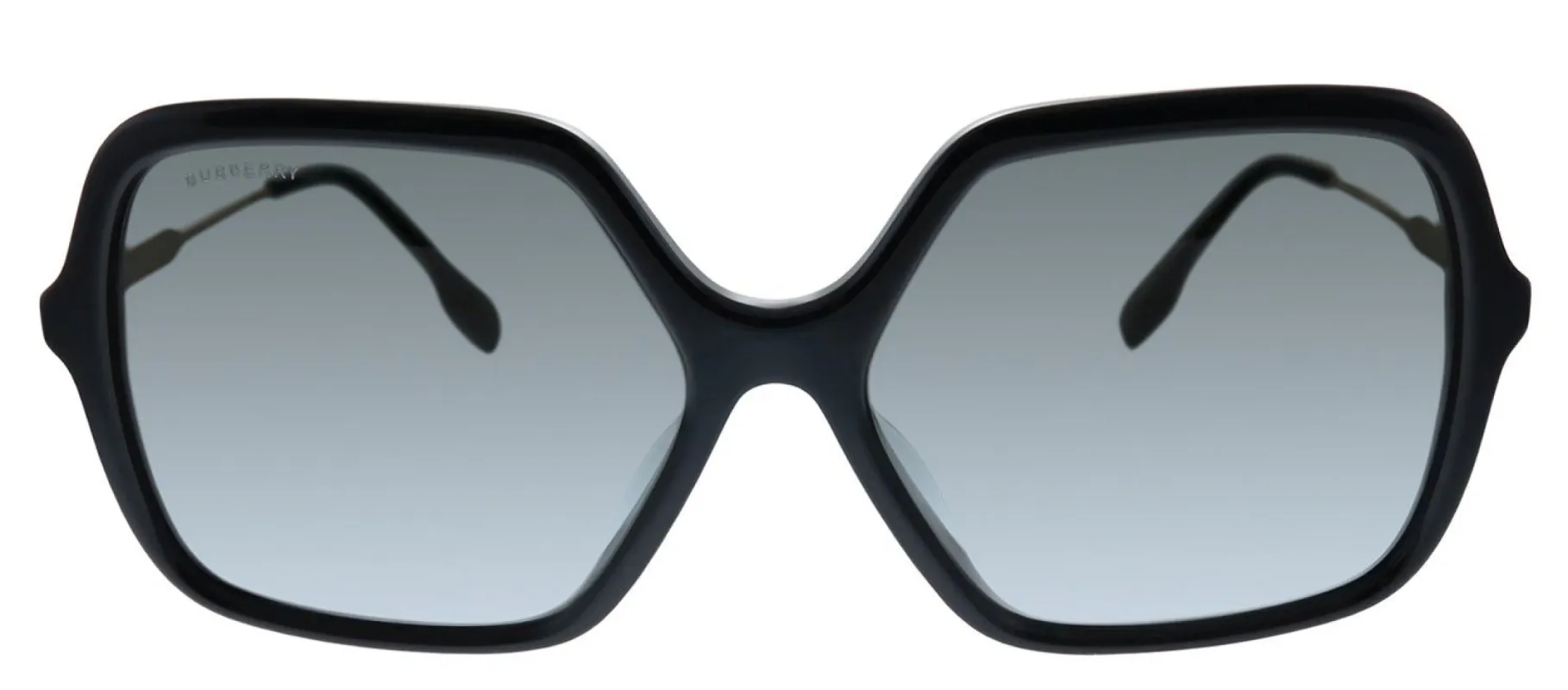 Burberry BE 4324F 30018G Square Plastic Black Sunglasses with Grey Gradient Lens sold by Gaffos