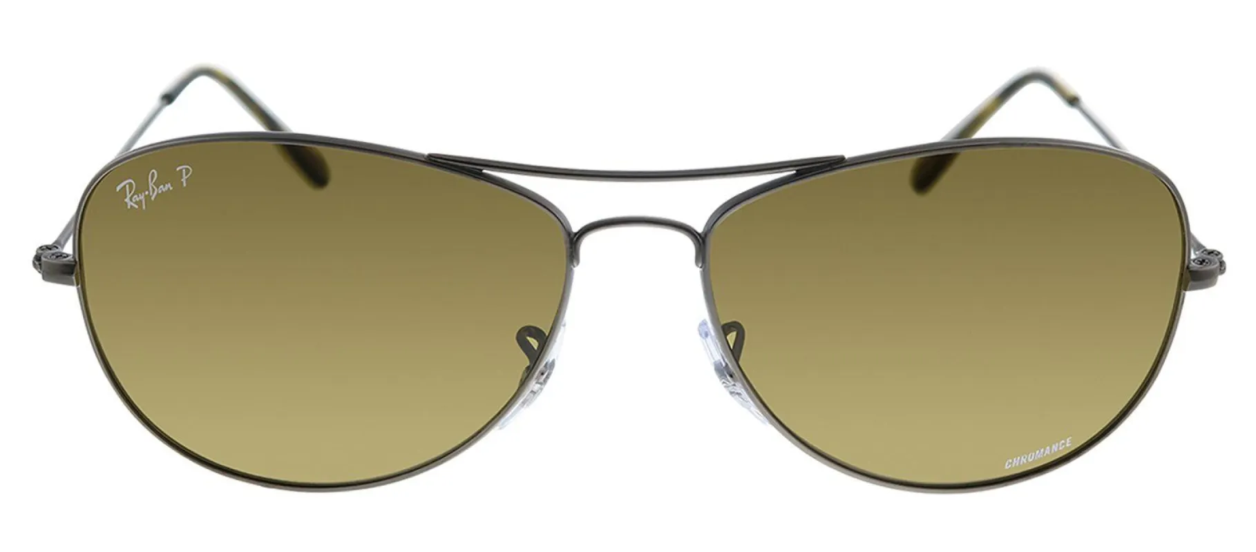 Ray-Ban RB 3562 029/BB Pilot Metal Gunmetal Sunglasses with Brown Polarized Lens sold by Gaffos