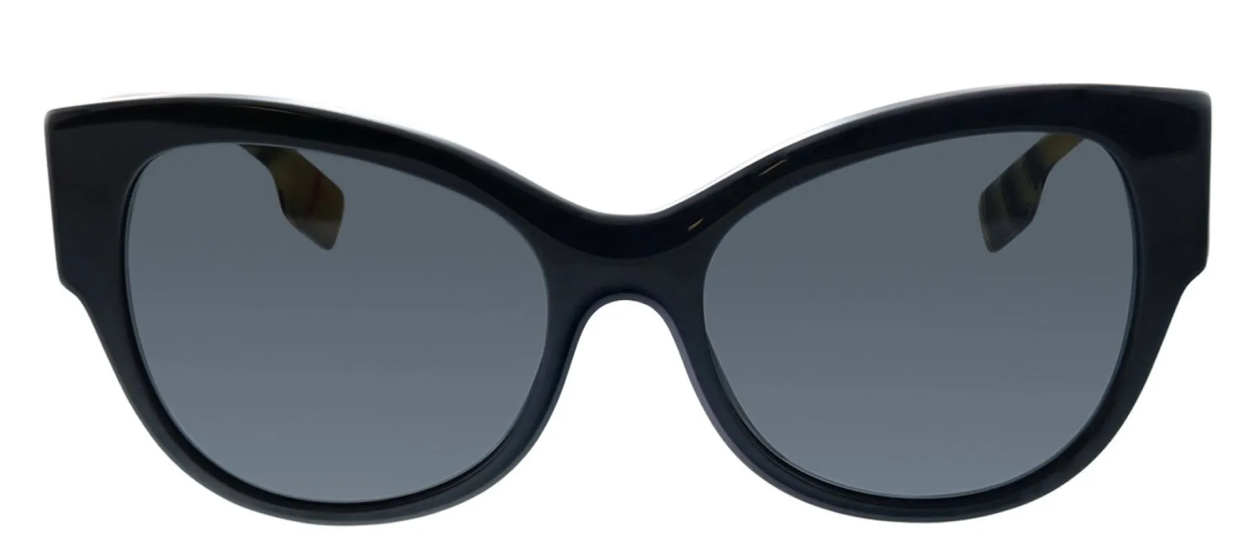 Burberry BE 4294 375787 Butterfly Plastic Black Sunglasses with Grey Lens sold by Gaffos