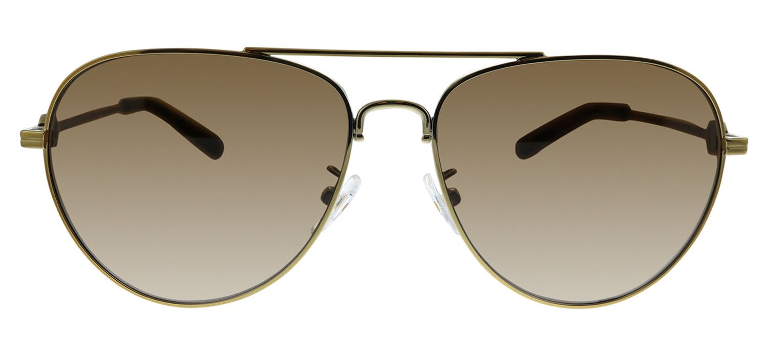 Tory Burch TY 6083 328713 Pilot Metal Gold Sunglasses with Brown Gradient Lens sold by Gaffos