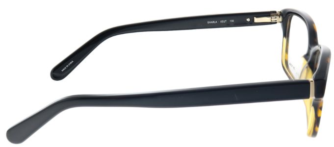 Kate Spade KS Sharla EUT Rectangle Plastic Black Eyeglasses with Demo Lens sold by Gaffos